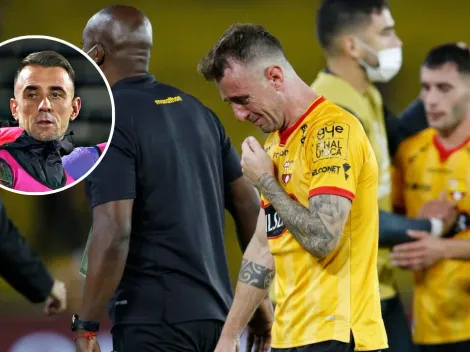 Más que una roja: Damián Díaz deja expuesto y vulnerable a Barcelona SC