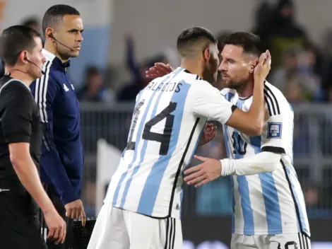 El cambio de Messi acabó con un histórico registro en la selección de Argentina