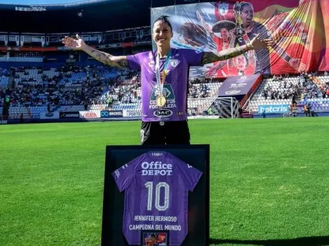 Homenaje de campeona: Jenni Hermoso fue recibida en Pachuca tras el Mundial y el escándalo