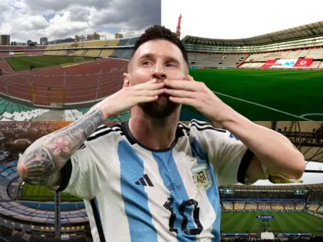 La Paz, Lima, Montevideo y Rio, en la cabeza de Messi