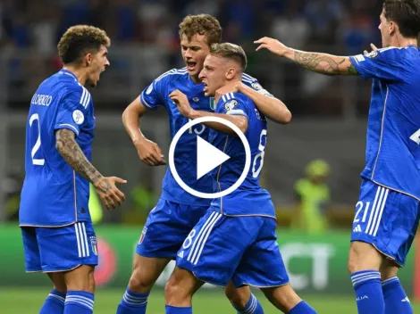 ¡Reaccionó Italia! Doblete de Frattesi en el inicio del partido