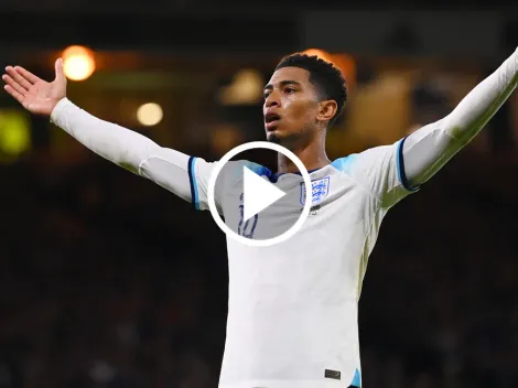 Como si estuviera en el Real Madrid, Jude Bellingham y otro gol para Inglaterra