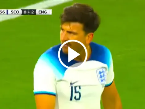 Harry Maguire lo hizo de nuevo: gol en contra con Inglaterra