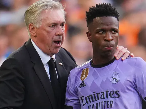 Ancelotti, irónico sobre la ausencia de Vinicius en The Best: "lo encontré llorando en el vestuario"