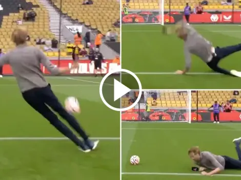 Peter Crouch hace el ridículo y se vuelve viral