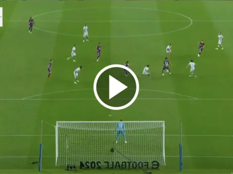 El show de Joao Félix: asistencia de caño para golazo de Lewandowski (VIDEO)
