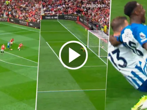 El golazo de Pascal Groß vs. Manchester United