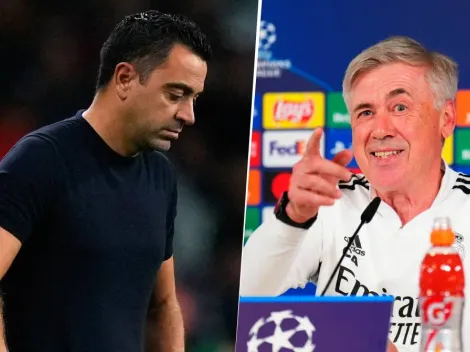 Ancelotti no coincide con Xavi: ''Nuestro objetivo es llegar hasta el final''