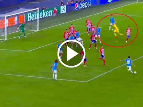 VIDEO | ¡Locura total! Lazio se lo empató al Atleti con gol del arquero