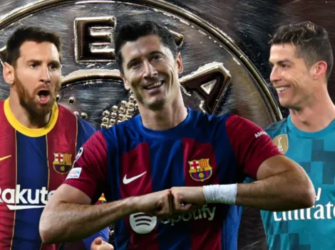 Lewandowski se une al club de Messi y CR7
