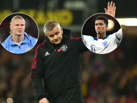 Solskjær revela que Manchester United ofertó por Haaland y Bellingham