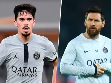 Vitinha desmintió haber discutido con Messi