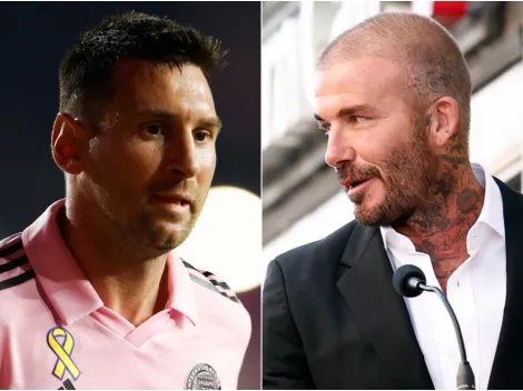La mala noticia que Beckham recibió sobre Messi para las finales de Inter Miami