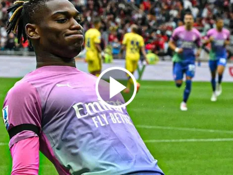 Gol de Rafael Leao y el Milan ya vence al Hellas Verona (VIDEO)