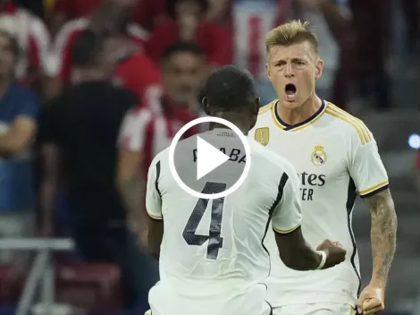 Kroos humilló a Llorente y anotó un golazo para el descuento de Real Madrid