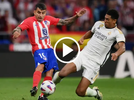 Bellingham se salvó de la roja por durísima patada a Ángel Correa