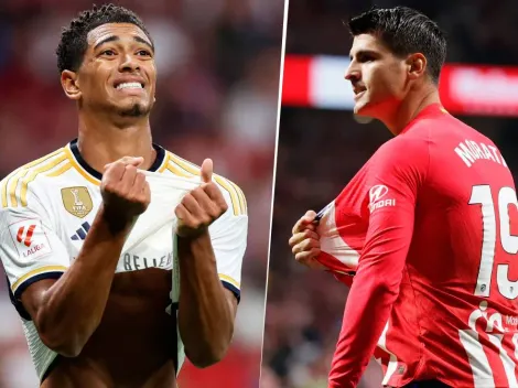 La imagen que confirma la falta de Hermoso a Bellingham en el gol de Morata