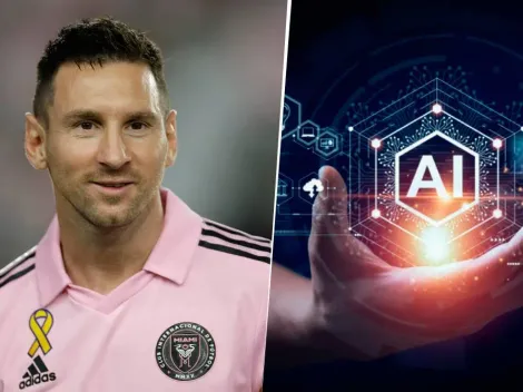 La IA sigue impresionando con Messi