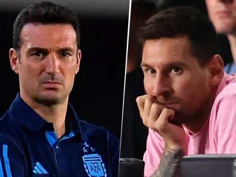 Esta semana sale la lista de Scaloni ¿con o sin Messi?