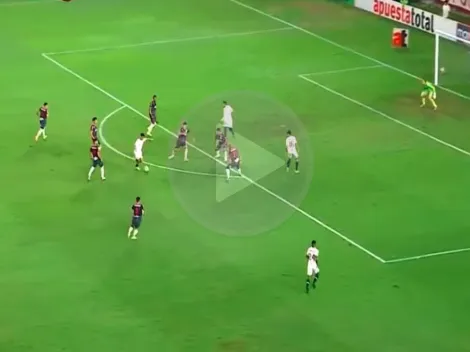 Piero Quispe se convirtió en Lionel Messi y casi anota el gol del año