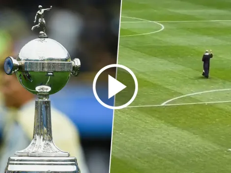 Para ganar la Libertadores: encuentran a un sacerdote en el Beira-Rio