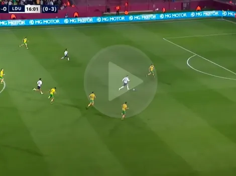 Paolo Guerrero entregó una asistencia perfecta, pero su compañero la falló