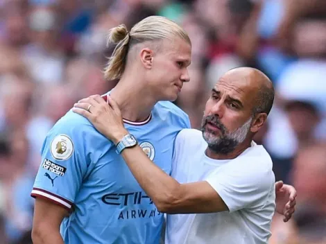 Haaland reveló cómo lo convenció Guardiola de fichar por el Manchester City
