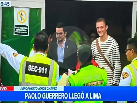Oliver Sonne es recibido con mucho gozo en el aeropuerto Jorge Chávez