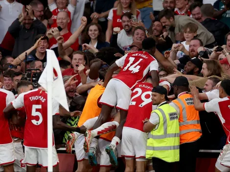 ¡AGÓNICO! Gabriel Martinelli puso el gol de la victoria de Arsenal