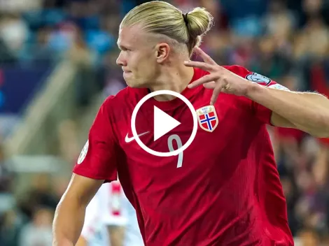 [VIDEOS] Doblete de Haaland y goleada de Noruega