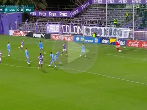 El increíble golazo de Alfonso Barco en el fútbol uruguayo