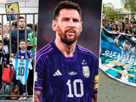 Llegada de Lionel Messi a Lima desata una locura absoluta entre fanáticos peruanos
