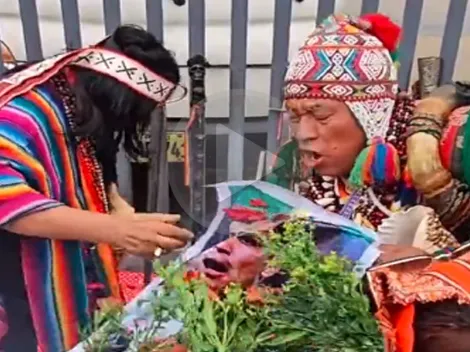 Chamanes hacen duelo místico como previa del partido entre Perú y Argentina