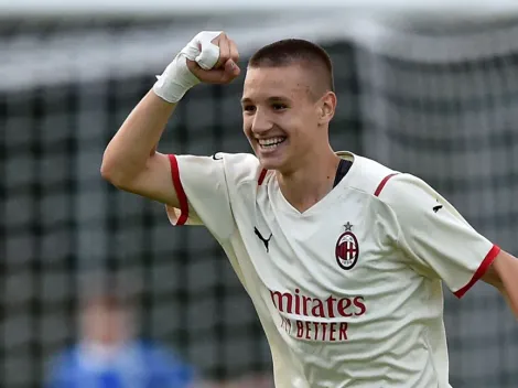 La nueva estrella del Milan: Francesco Camarda ya entrena con el primer equipo