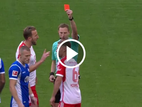 Roja directa para Kimmich: Bayern Múnich se queda con 10 en menos de cinco minutos