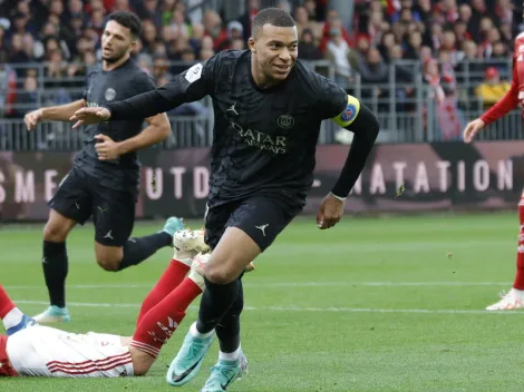 Vs. Brestois, Mbappé anotó su gol número 250 en clubes