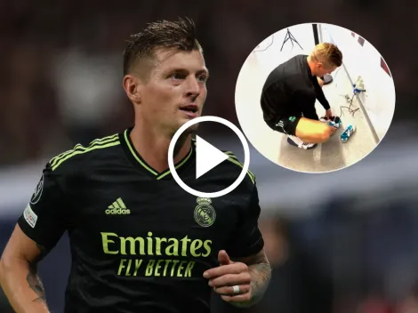 ¿Obsesión? Revelan el protocolo que Toni Kroos le aplica a sus botines