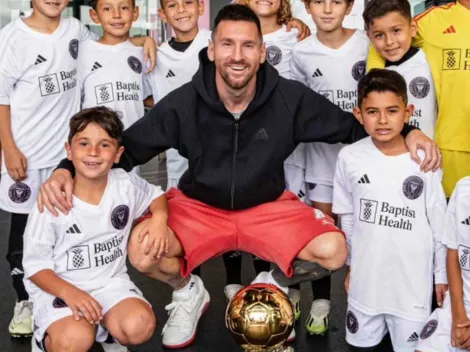 El primer anuncio que hizo Messi tras ganar el octavo Balón de Oro