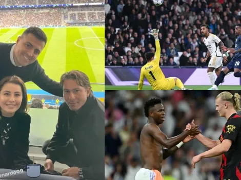 La agente de Haaland, en el Bernabéu