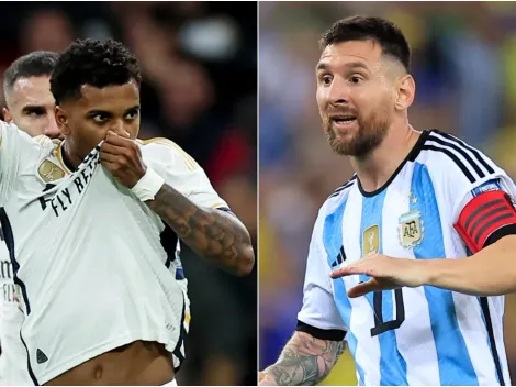 La respuesta de Rodrygo cuando le preguntaron por el problema con Messi