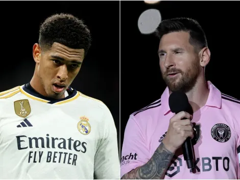 Bellingham descartó a una leyenda brasilera para elegir a Leo Messi