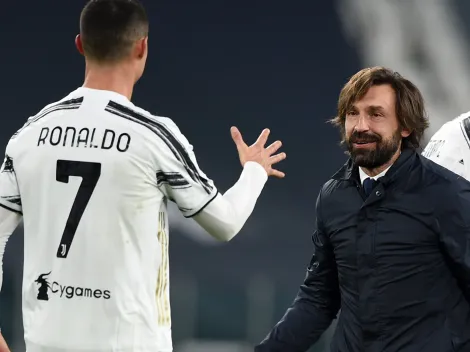 Pirlo: "entrenar a Cristiano Ronaldo te hace entender que es el número uno"