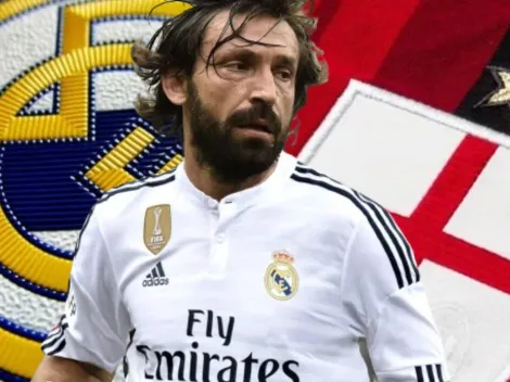 Pirlo fue jugador del Madrid en 2006