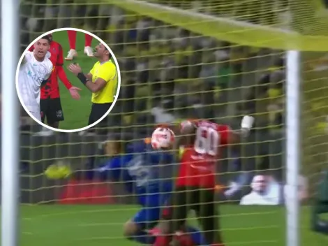 ¡Inaceptable! Insólito penal no cobrado a CR7 y Al Nassr