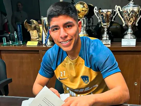 Quispe eligió número en Pumas y dorsal será en honor a la 'U'