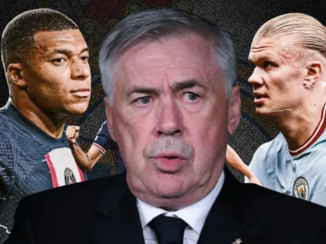 ¿Ancelotti prefiere a Haaland por encima de Mbappé?