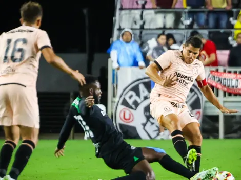 Universitario igualó a un gol con Atlético Nacional de Medellín en Miami