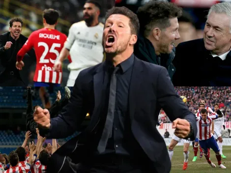 Los increíbles números de Simeone contra Real Madrid
