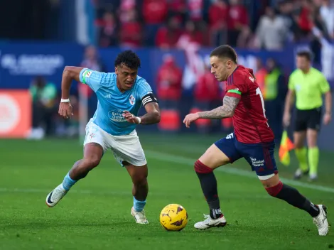 Celta de Vigo goleó y Renato Tapia apareció en posición insólita