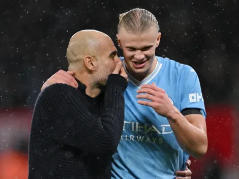 Guardiola se rinde a Haaland: “Ni Messi o CR7”
